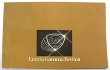 LANCIA Gamma Berlina Car Sales Brochure LF 1977 #88795870 Italian