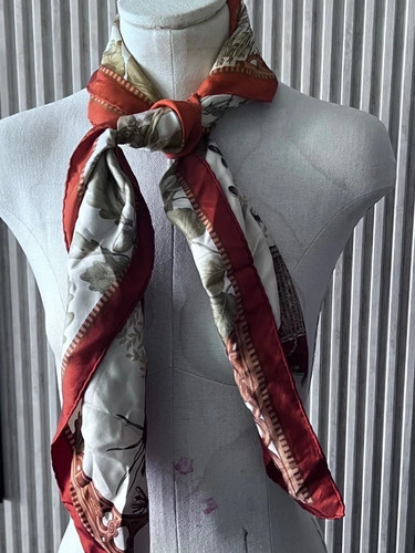 Foulard soie 87x83cm - soie,