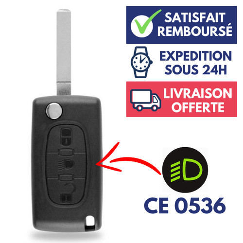 Coque clé voiture - de,