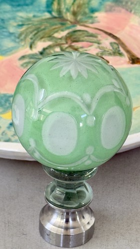 Boule opaline pour rampe - pour,
