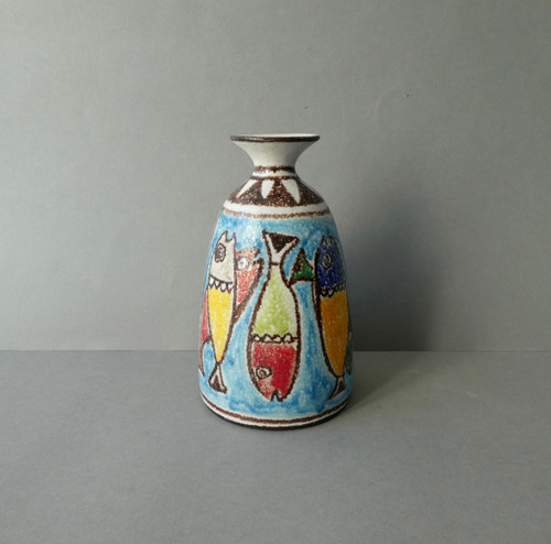 Vase bouteille céramique - en,