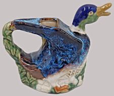 Pichet canard en faïence –