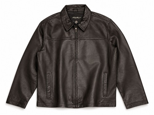 Veste cuir agneau - cuir, d'agneau