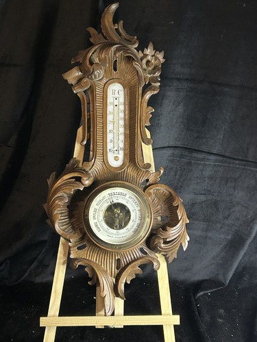 Ancien baromètre style louis - baromètre,