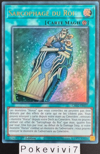 Carte sarcophage du - yu-gi-oh!,