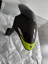 GENUINE TRIUMPH SPEED TRIPLE FRONT CARBON FIBRE MUDGUARD WITH DECAL T2311917
