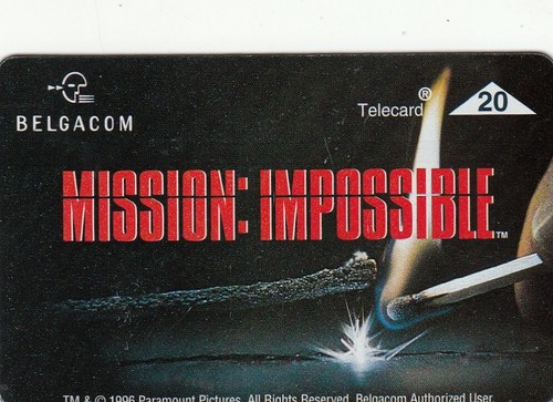 Telecarte belgacom 20 - telecarte,