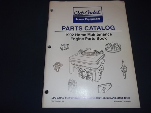 1992 cub cadet neige souffleur - cub,