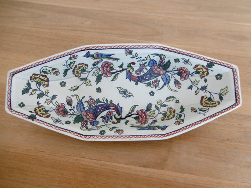 Ravier faience gien decor - faience,