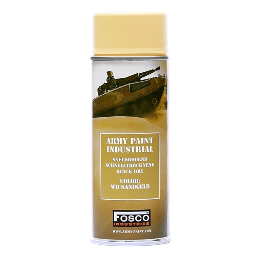 Bombe peinture jaune sable - bombe,