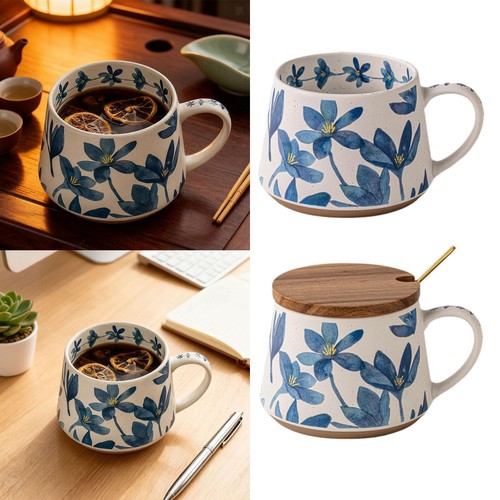 Tasse café fleurs - à,