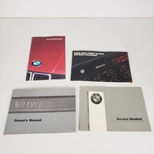BMW E30 325i/Convertible 325is 325ix Owners Manual OEM Factory Books Booklets