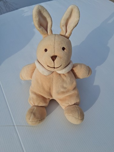 Doudou lapin marron caramel - doudou,
