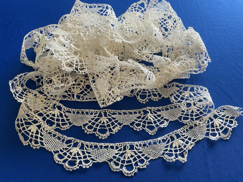 Ancienne dentelle bordure - , de