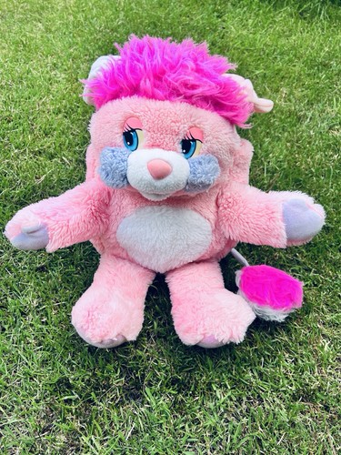 Peluche popples rose 32cm - popples,