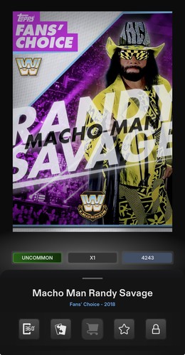 Digital topps wwe slam - wwe,