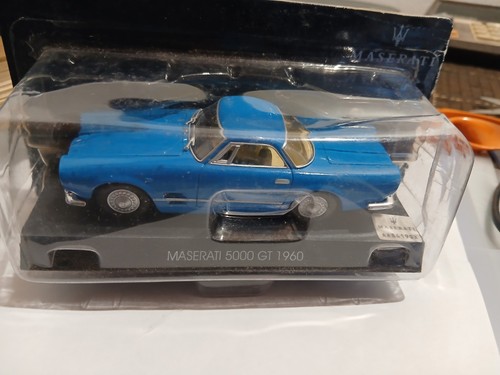 Maserati 5000 bleue 1960 - gt,