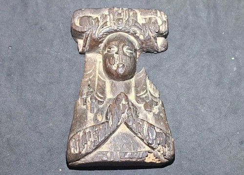 Ancienne sculpture bois haute - ancienne,
