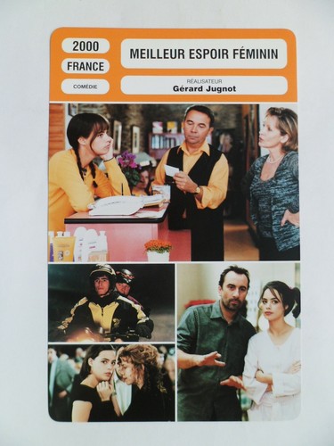Carte fiche cinema - carte,