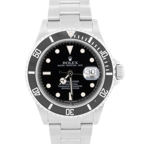 Rolex submariner date - date, black