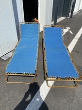 2 Lit De camp pliable Chaise