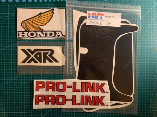 Honda 250 1981 stickers - 250, r