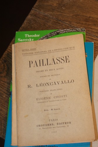 Paillasse drame actes - 2, r