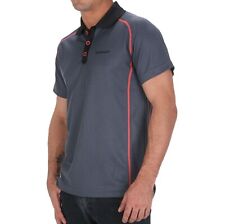 Adidas Porsche Design Speedster Shirt Polo Sport Hommes Course Gris/Bleu XS S