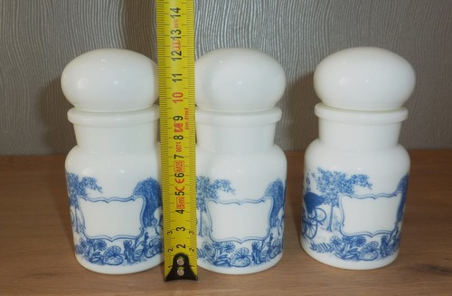 Lot pot bleu s opaline - lot,