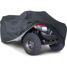 Housse/Bâche Protection pour Moto Quad ATV Extérieure Etanche Anti -UV XXXL Noir