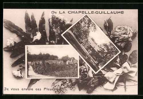 Cpa chapelle guillaume - chapelle-guillaume,, vue