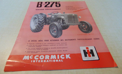 Brochure prospectus tracteur - brochure,