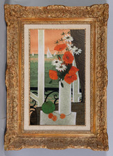 YVES GANNE (1935-2019) ELEVE DE FERNAND LEGER - LES VOILIERS A COLLIOURE (2)