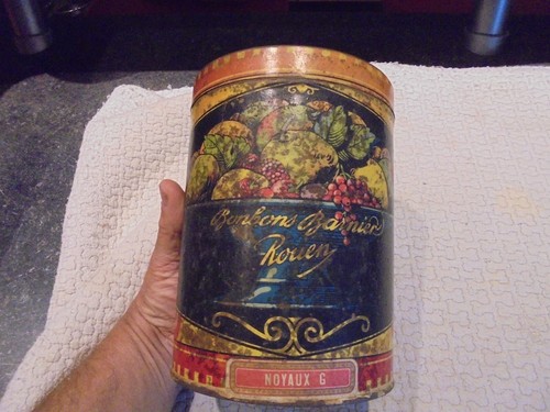 Ancienne grande boite tôle - grande,