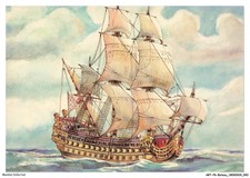 ARTP6-0380-BATEAU - le terrible - vaisseau de 1er sous louis XIV