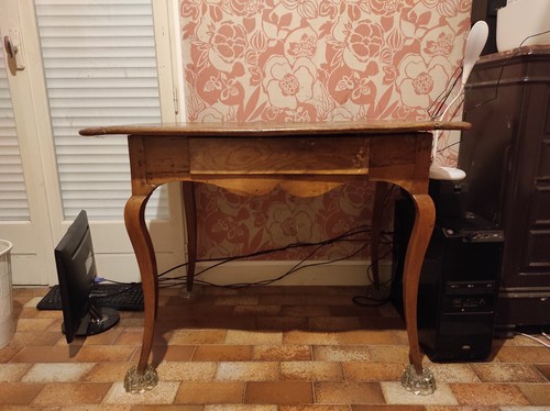 Bureau louis table - xv, /