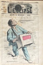 JOURNAL L'ECLIPSE ANDRE GILL