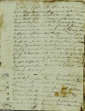 1758 Champlitte Act Declaration of the Twentieth in Monterlot by Nobles De MÂCON