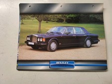 CARTE FICHE VOITURES