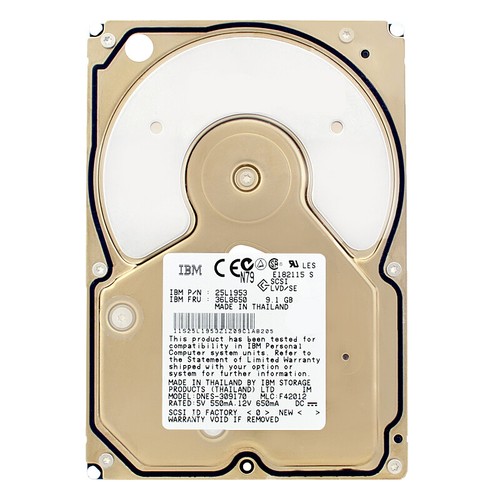 Disque dur ibm - ibm, 9go