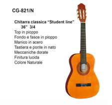 DAM CG821 - Guitare Classique 3/4 Avec Housse