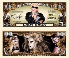 LADY GAGA BILLET 1 MILLION