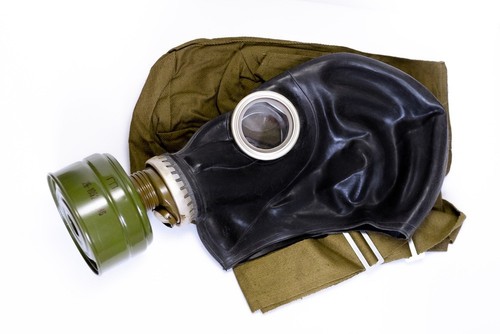 Véritable masque gaz 5 - gaz, gp-5