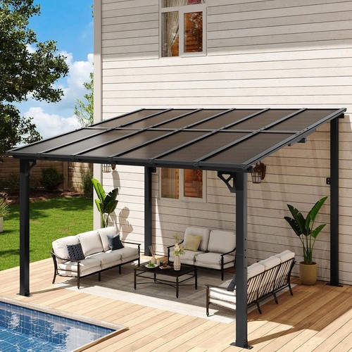 12x10 aluminum lean - aluminum,