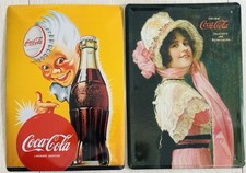 Lot de 2 plaques métalliques