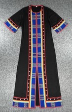 Traditional African Kaftan Robe Boubou Dress Womens 38 Ethnic  Cultural Festival