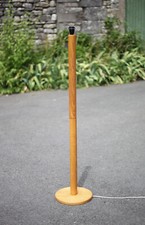 Lampadaire bois vintage, lampe