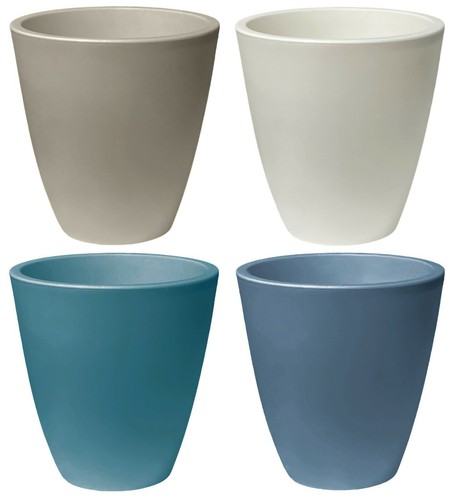 Grand rond windowsill pots - rond,