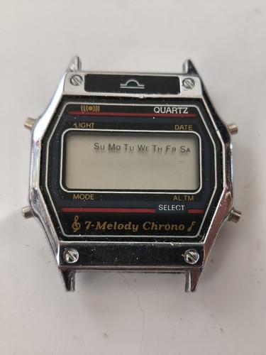 Montre rétro melody lcd - melody,