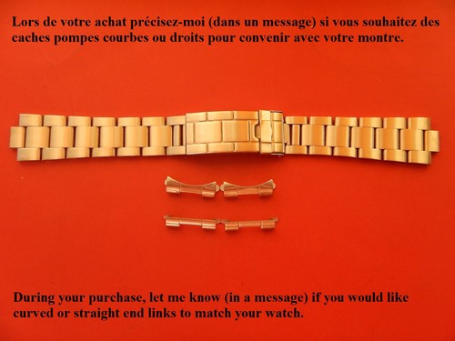 Bracelet oyster acier - 19,